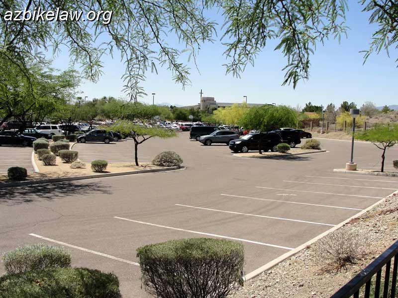 bigParkingLot.jpg - Corpus Christi Church parking lot -- the building off in the distance is the church.